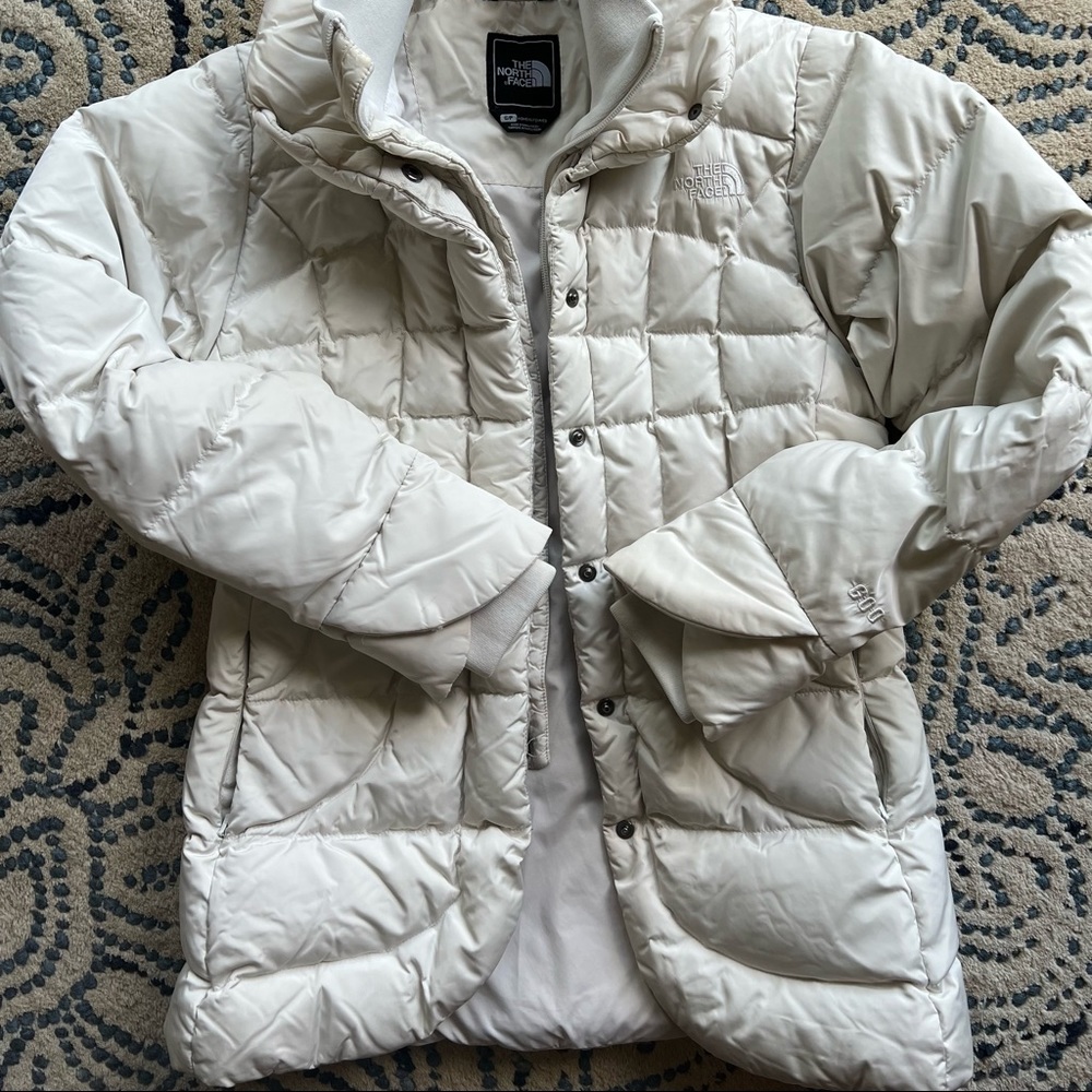 North Face Small cream/ivory Jacket